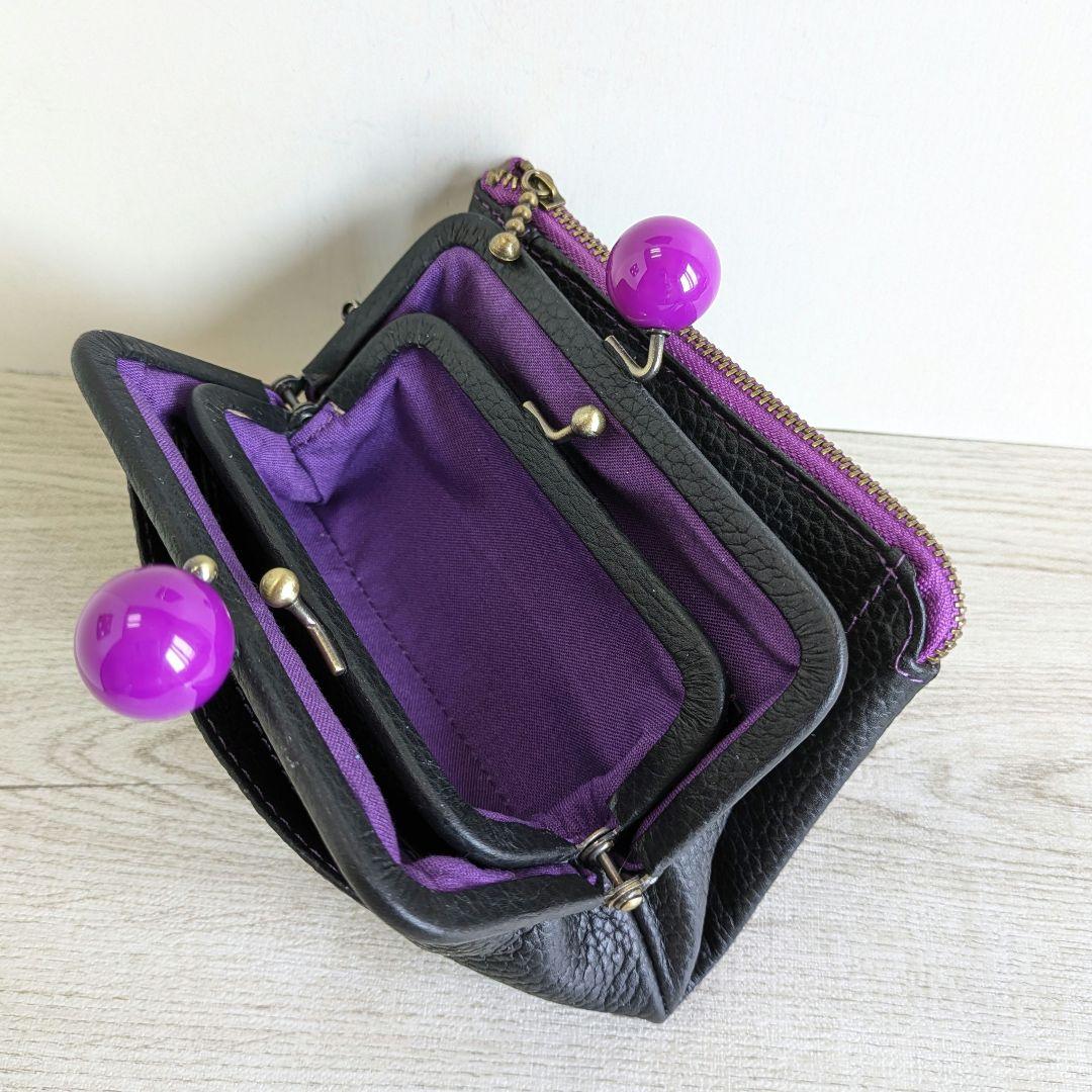 Sango がま口お財布　がま口ショルダーバック