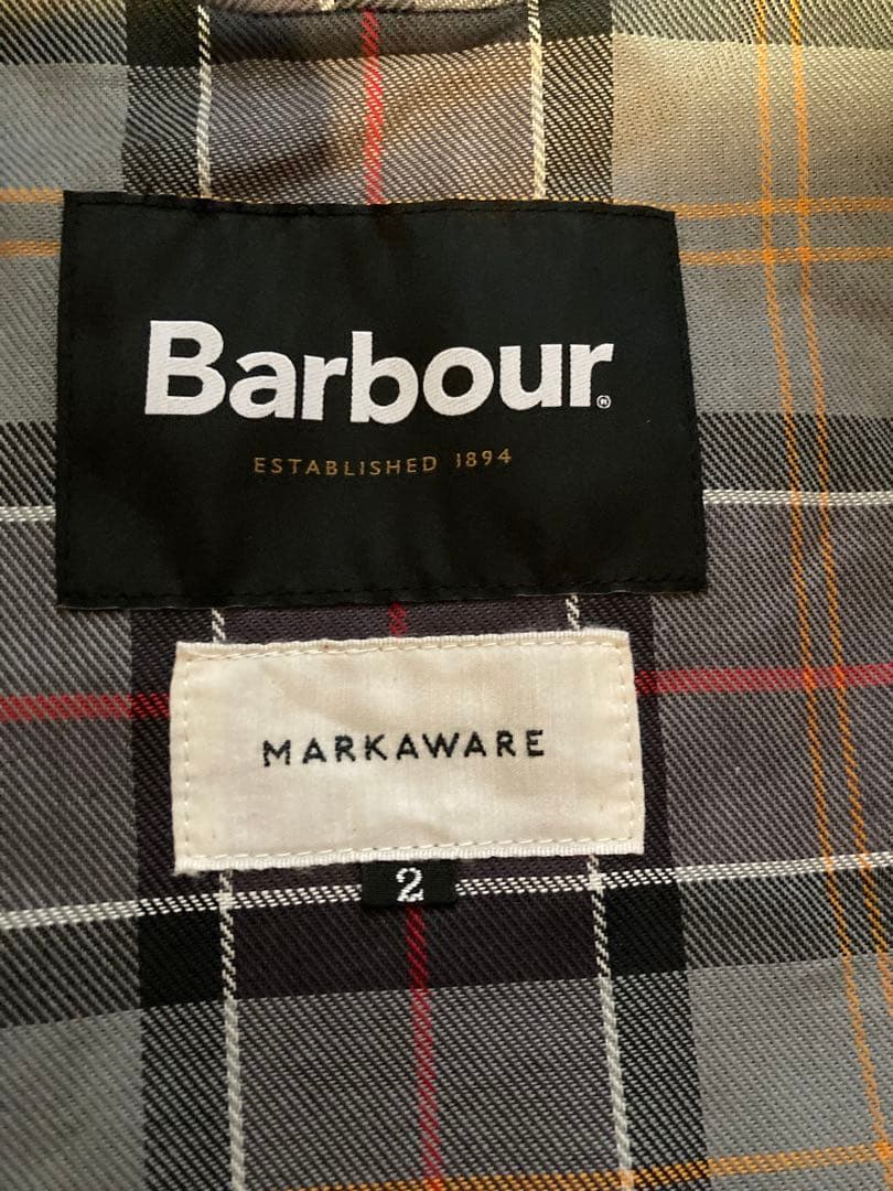 新品 Barbour for MARKAWARE& EDIFICE BEDEIL