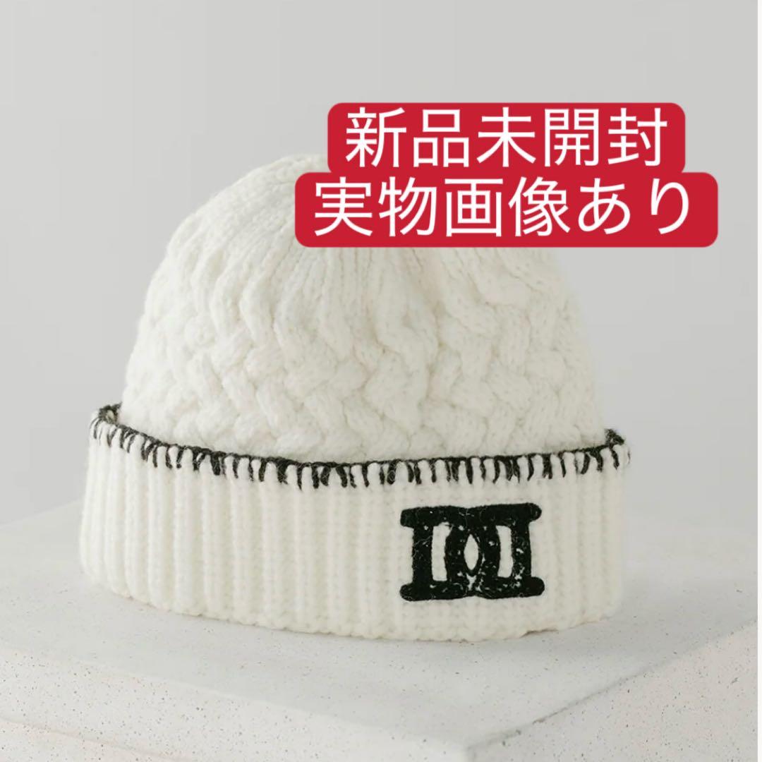 darich DDロゴバスケットニットビーニー WHT 新品未開封