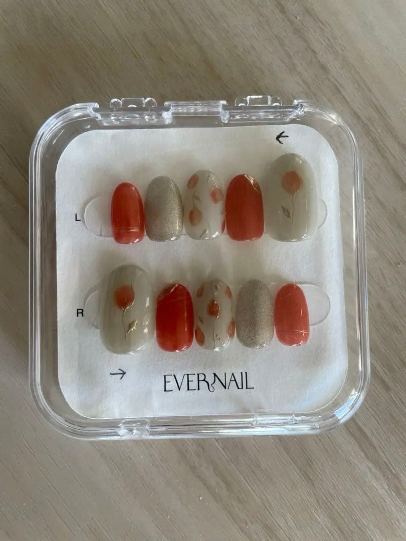 EVERNAIL ネイルチップ　専用接着剤1本付き