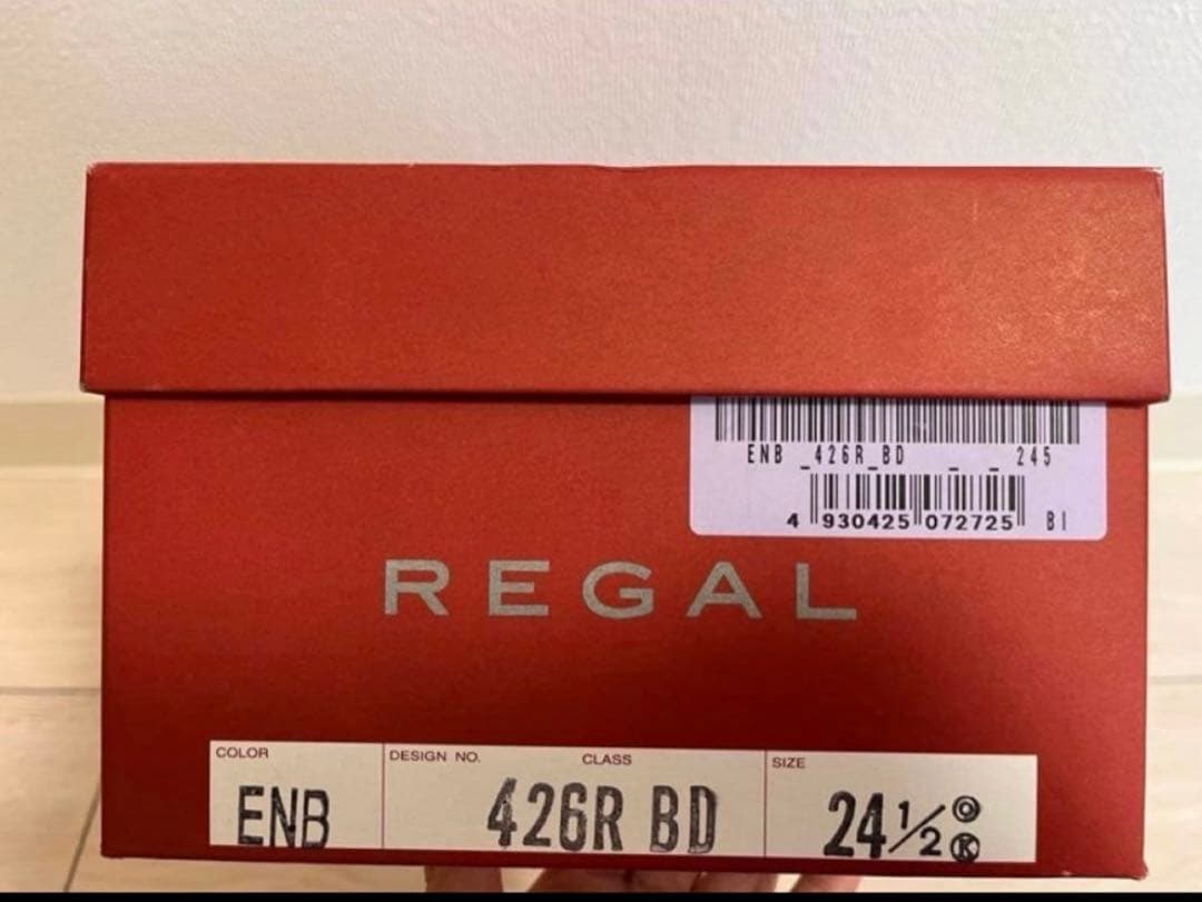 REGAL 黒 ドレスシューズ 光沢仕上げ