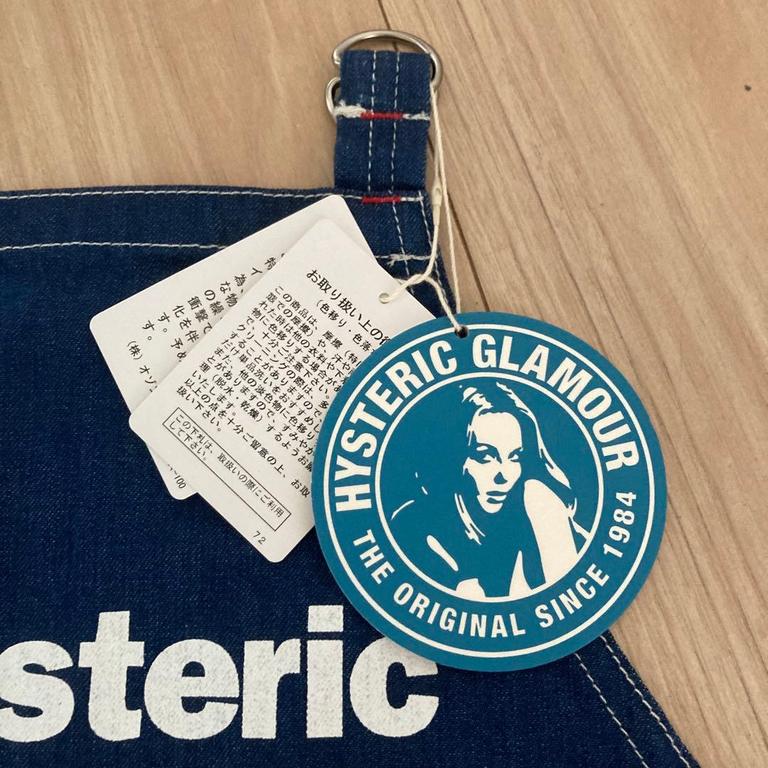 HYSTERICGLAMOUR HYSTERIC SIGN DENIM エプロン