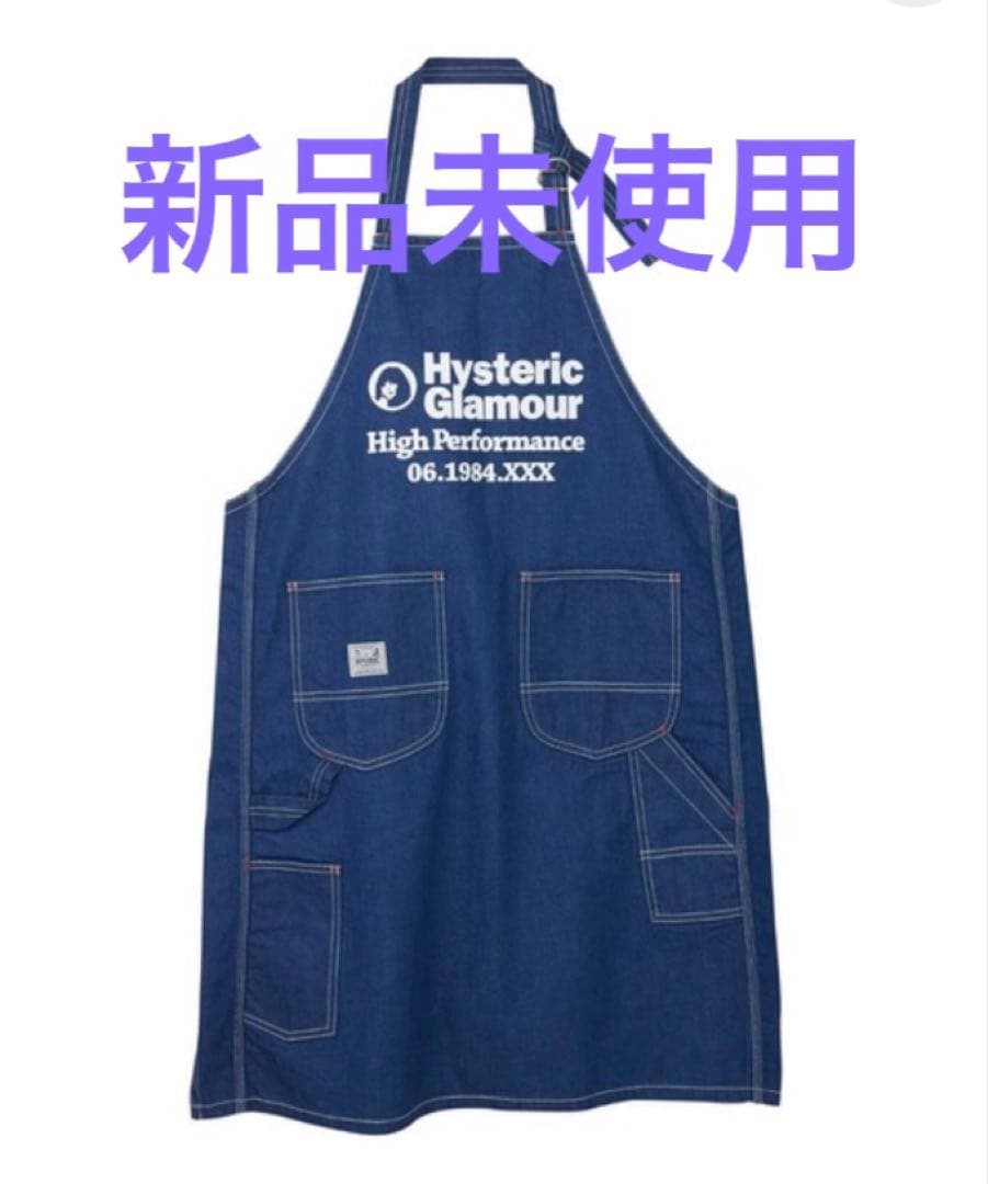 HYSTERICGLAMOUR HYSTERIC SIGN DENIM エプロン