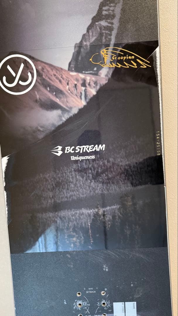 BC STREAM BRAH 154 スノーボード