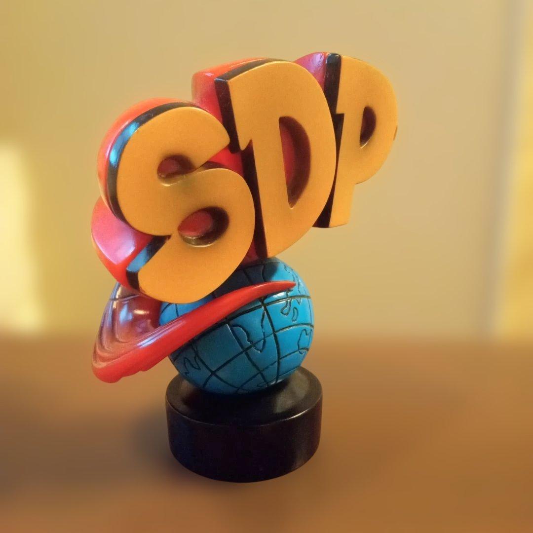 スチャダラパー ソフビ SDP フィギュア ロゴマーク 3D
