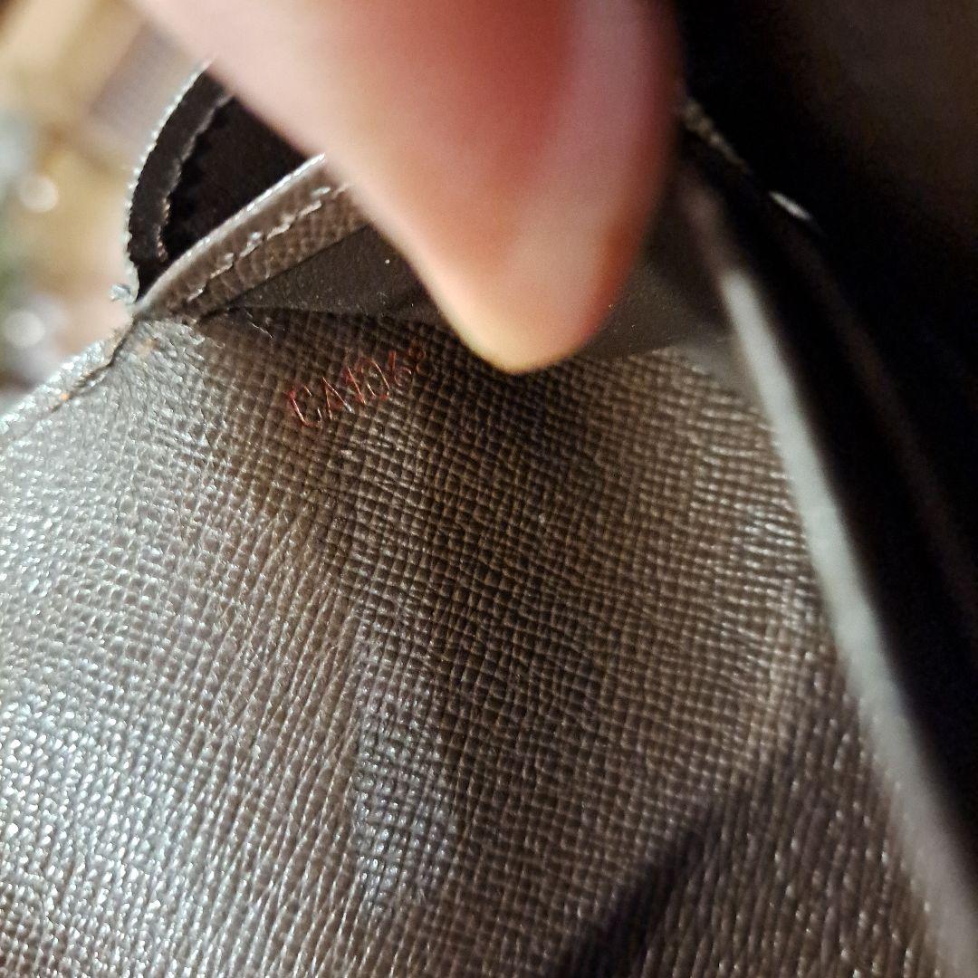 LOUIS VUITTON　 ダミエ　 長財布 　袋付き