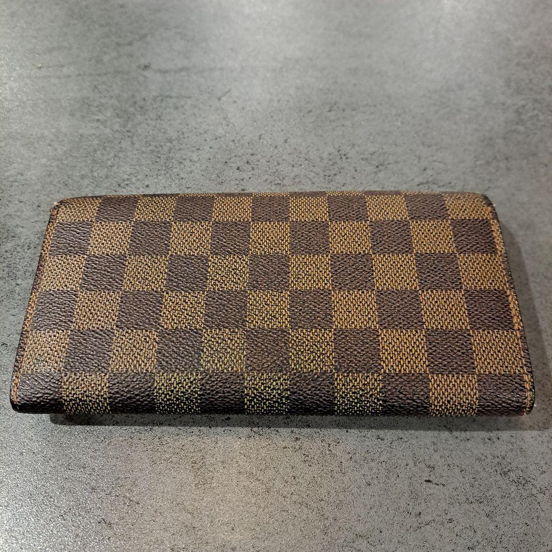 LOUIS VUITTON　 ダミエ　 長財布 　袋付き