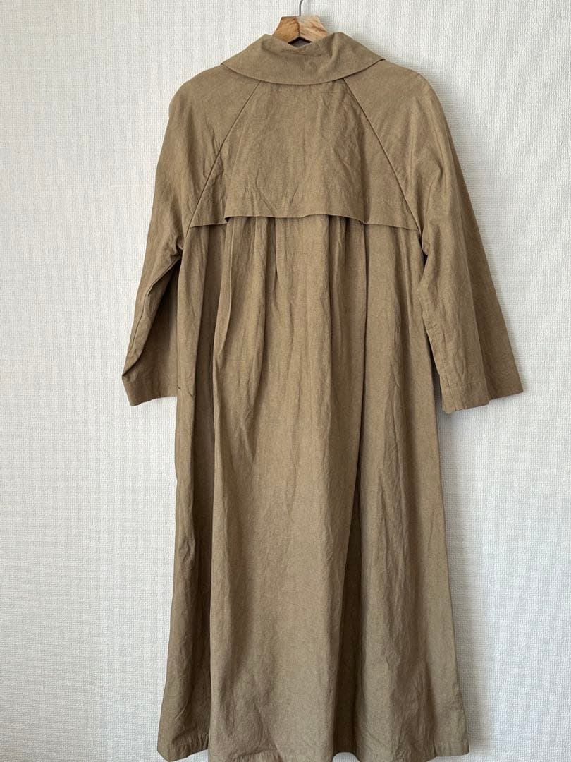 MAGALI コットンリネンウェザートレンチコート