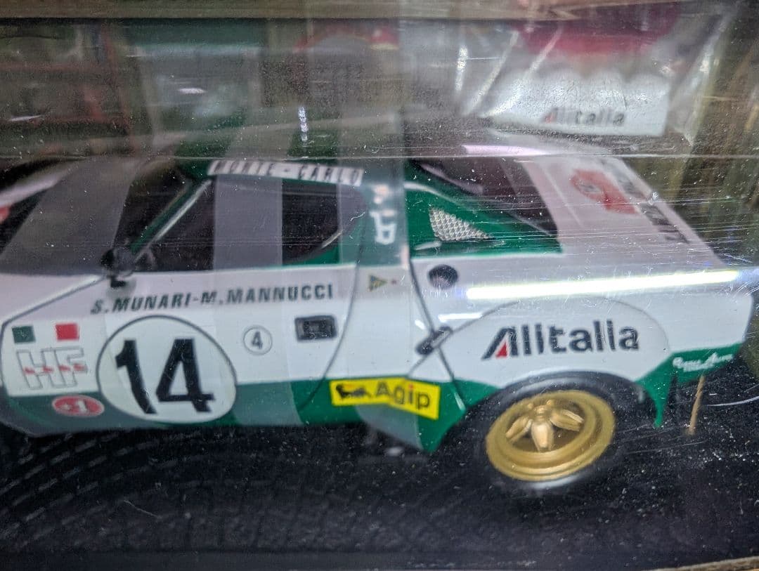京商 ミニカー　ランチアストラトスラリーAlitalia 1:18