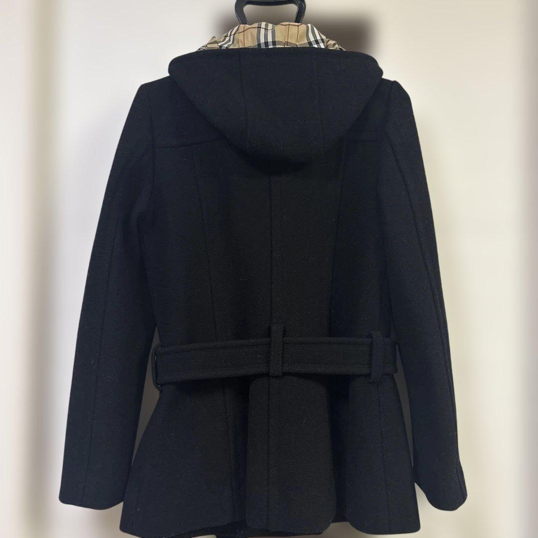 値下げ⭐︎バーバリーブルーレーベル40サイズ　￼ブラックコート　M〜L