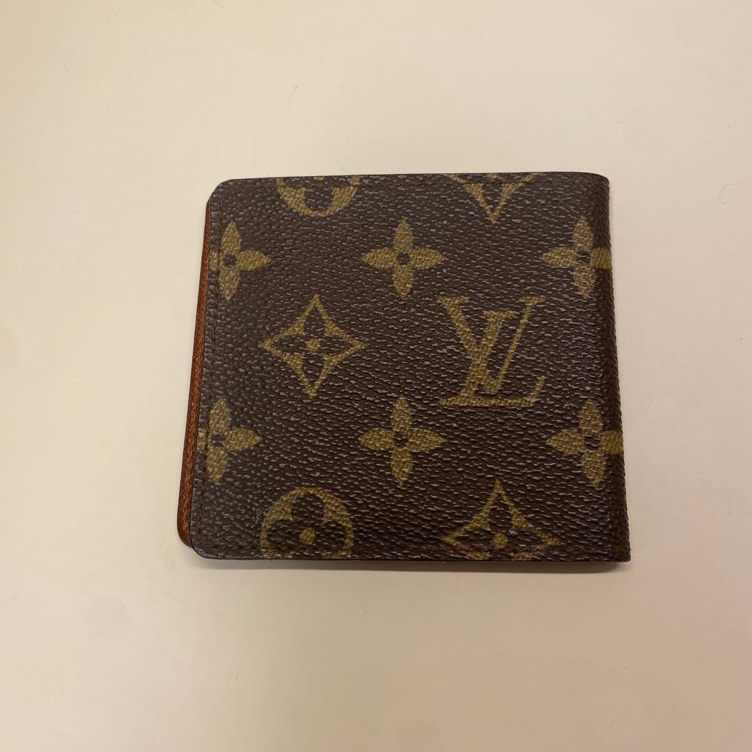 Louis Vuitton ルイヴィトン 二つ折り財布 ブラウン