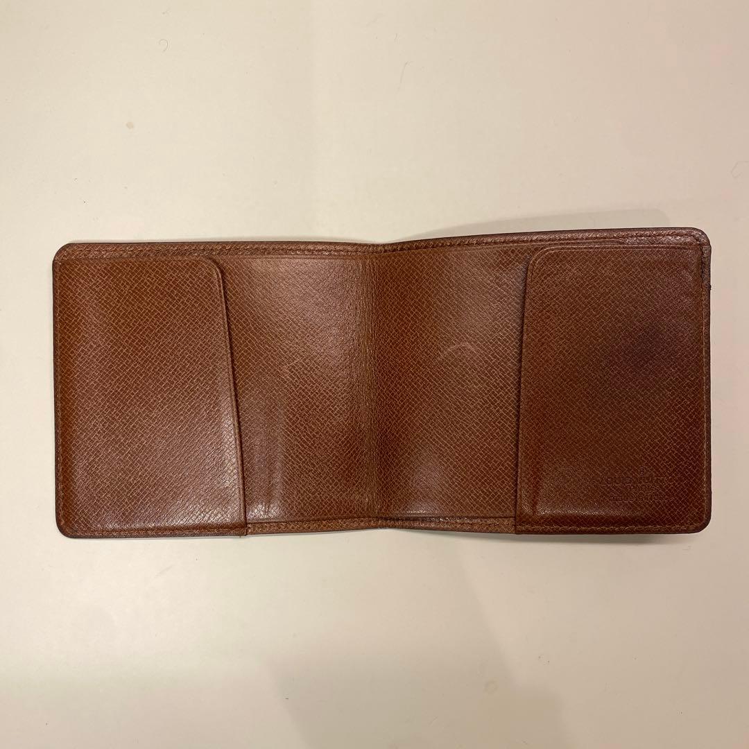 Louis Vuitton ルイヴィトン 二つ折り財布 ブラウン