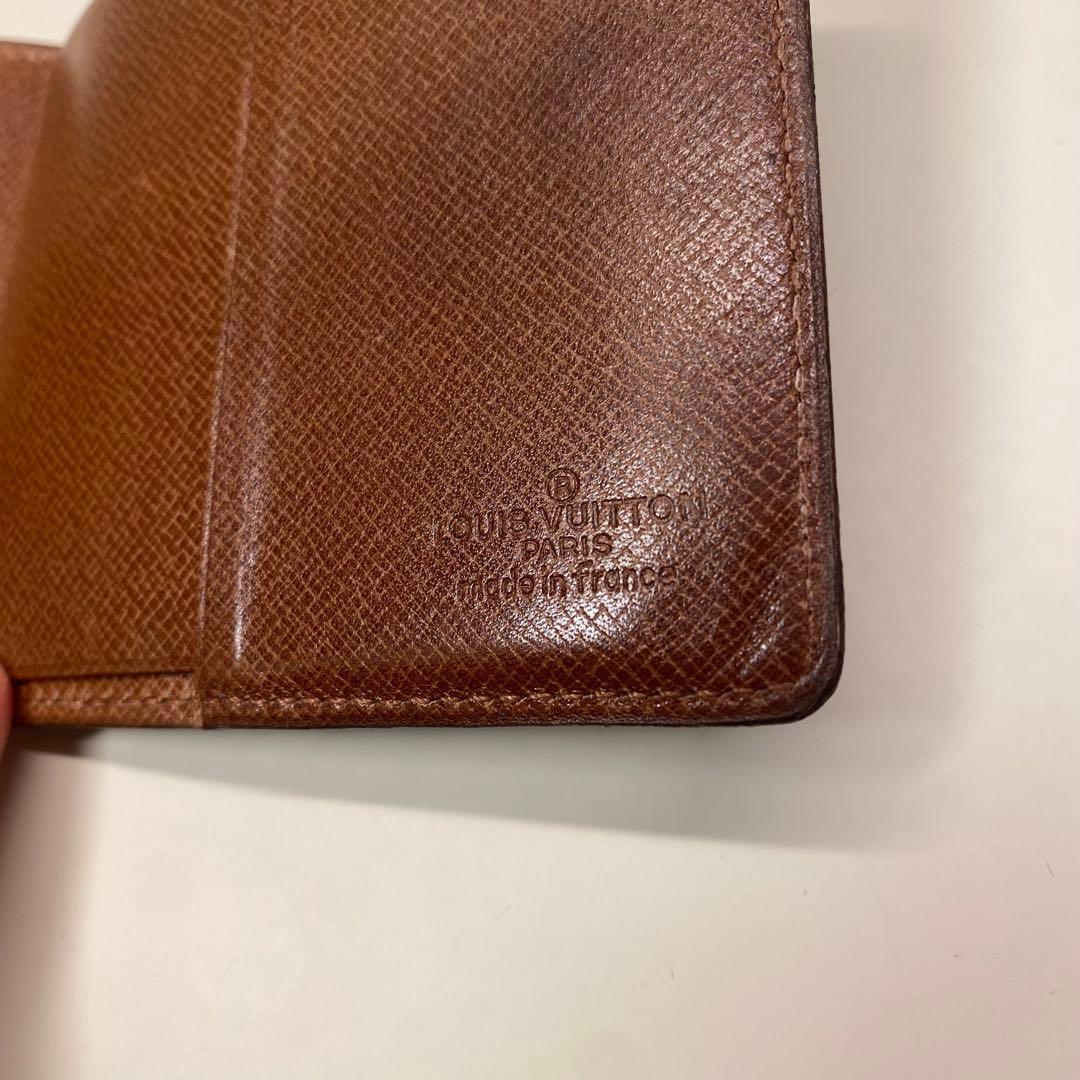 Louis Vuitton ルイヴィトン 二つ折り財布 ブラウン
