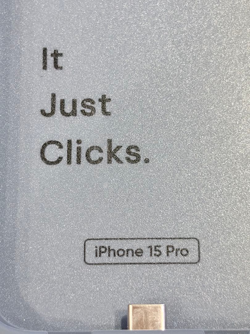 iPhoneアクセサリー Clicks Keyboard iPhone15 Pro