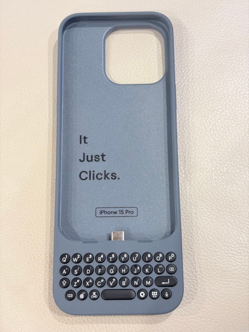 iPhoneアクセサリー Clicks Keyboard iPhone15 Pro