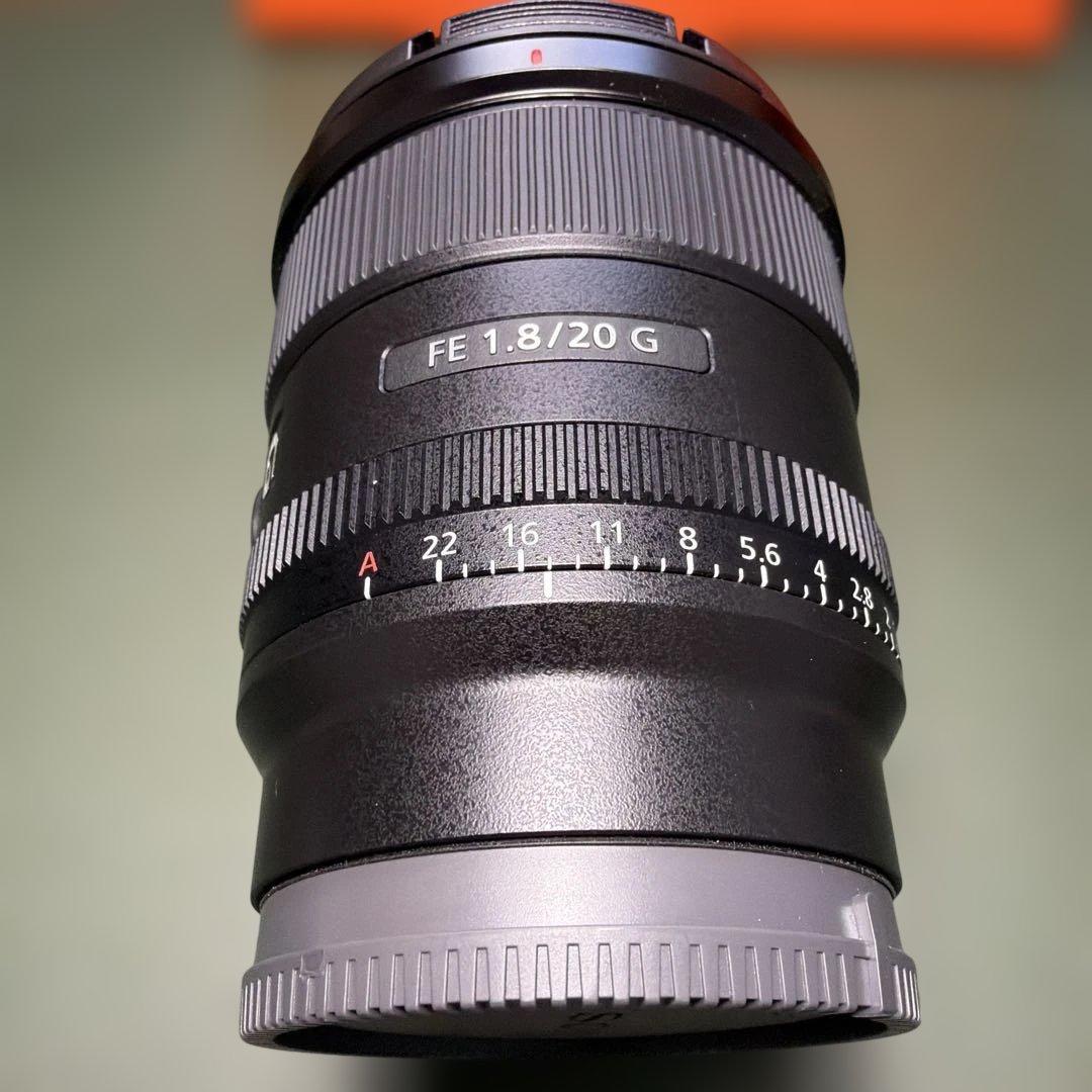 極低使用　SONY FE 20mm F1.8 G SEL20F18G