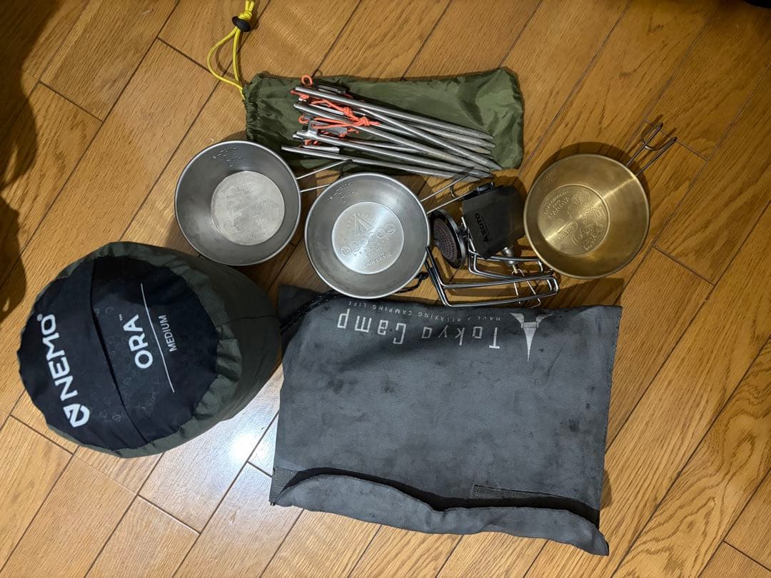2軍キャンプ道具セット