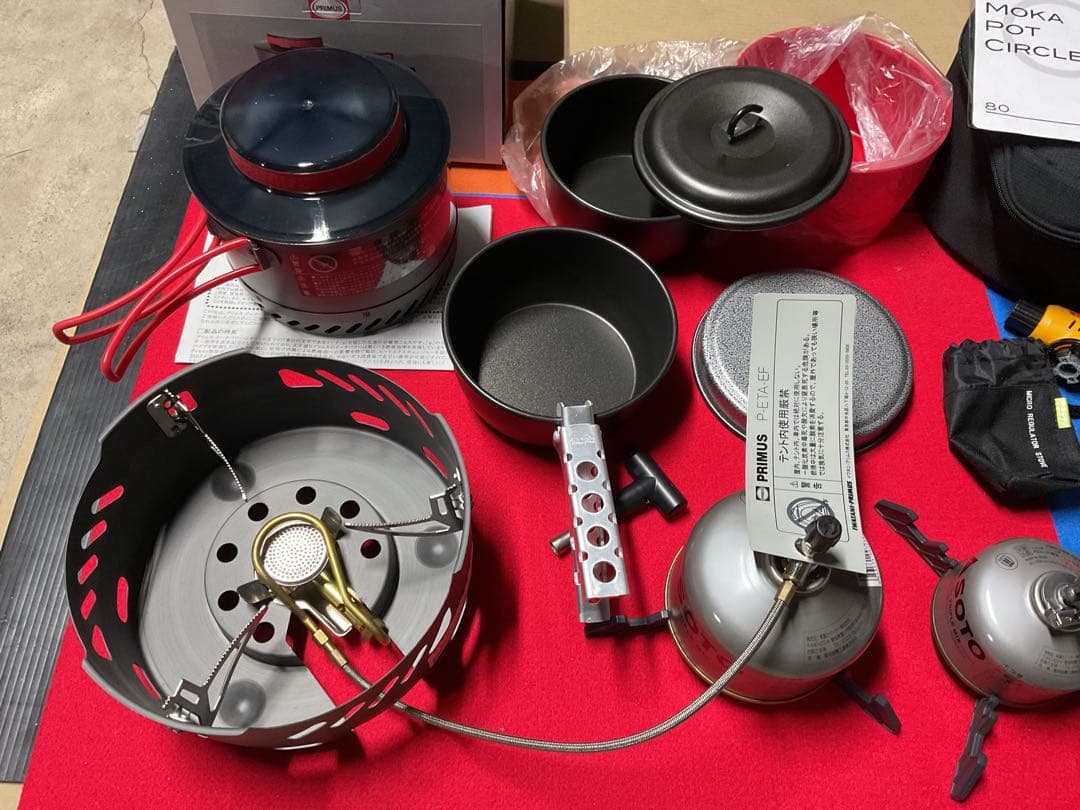 希少品PRIMUS Eta Power EF新品+新品ツンドラ3ミニブラック他