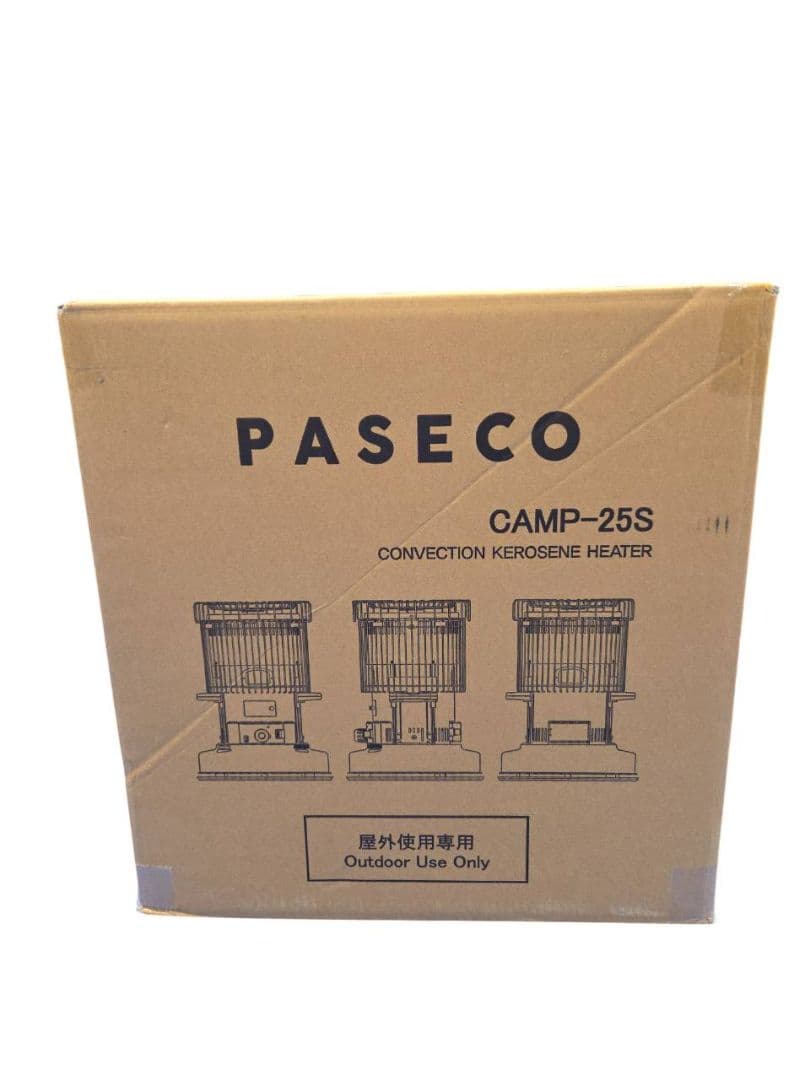 【新品未使用】PASECO CAMP-25 対流式灯油ストーブ　CAMP25