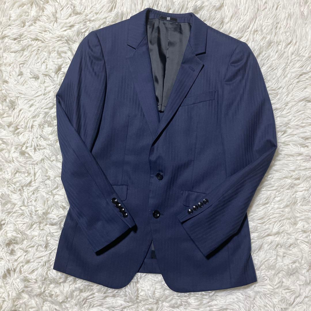 【curryche】スーツセレクト　セットアップ　3P ネイビー　Y4