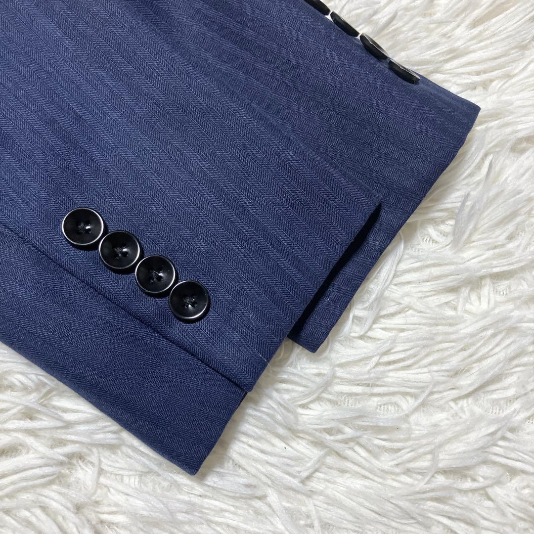 【curryche】スーツセレクト　セットアップ　3P ネイビー　Y4