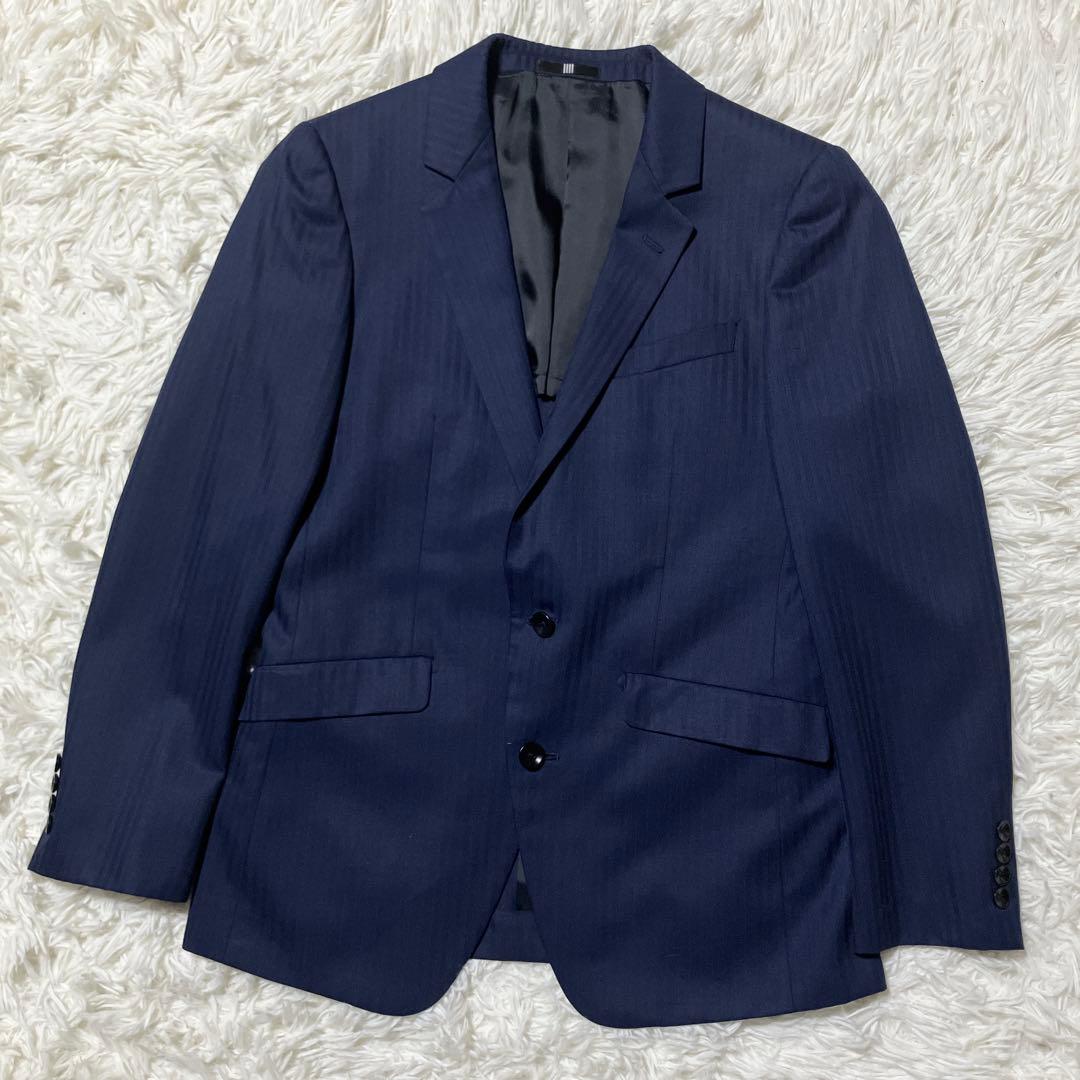 【curryche】スーツセレクト　セットアップ　3P ネイビー　Y4