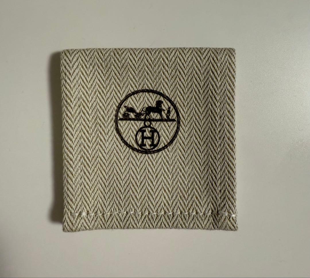 【ハム様】HERMES ブラック ピアス(片耳用) シングルピアス 《エトリエ》