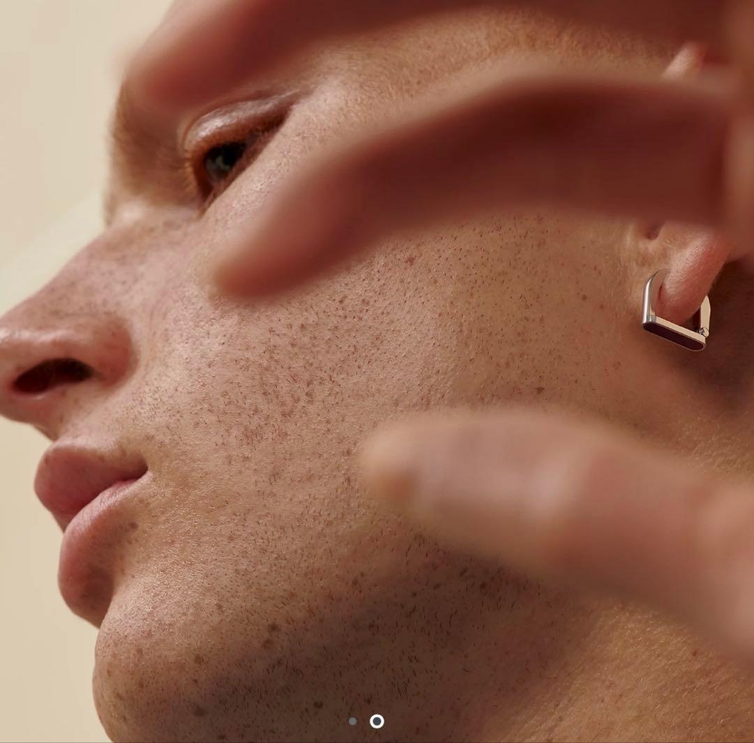 【ハム様】HERMES ブラック ピアス(片耳用) シングルピアス 《エトリエ》