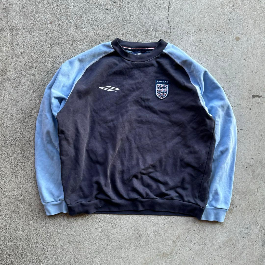 【在原みゆ紀着用】アンブロ　イングランド　スウェット　トレーナー　アンセム