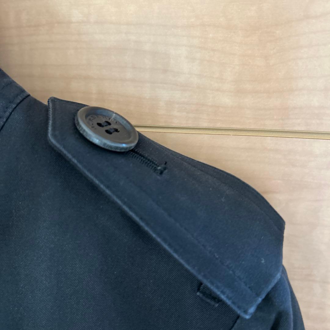 BURBERRY ブラック トレンチコート 34