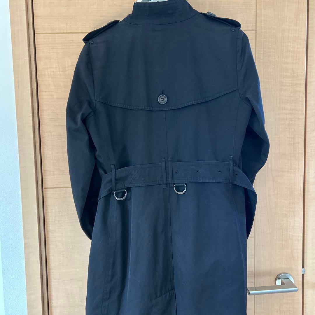 BURBERRY ブラック トレンチコート 34