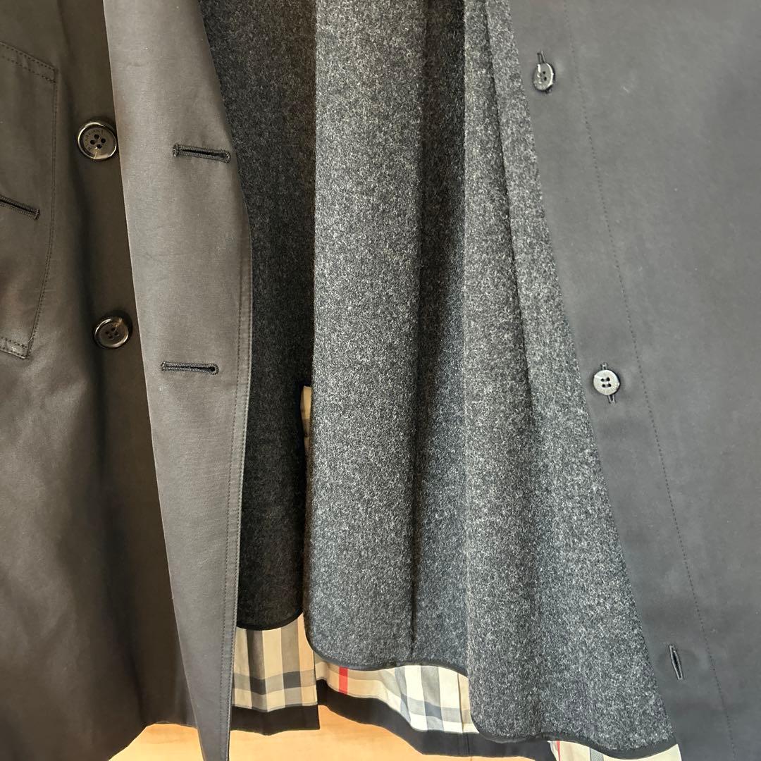 BURBERRY ブラック トレンチコート 34