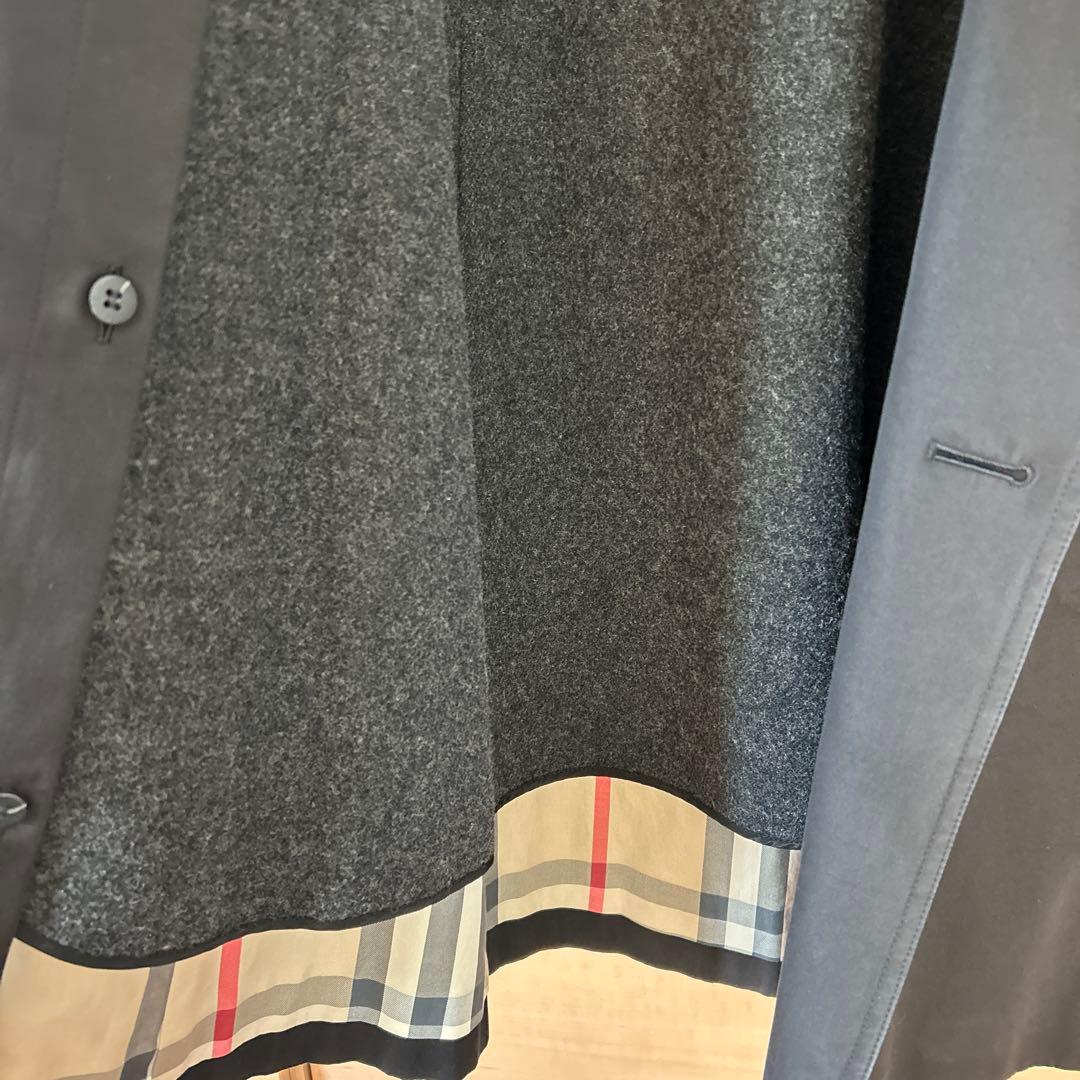 BURBERRY ブラック トレンチコート 34