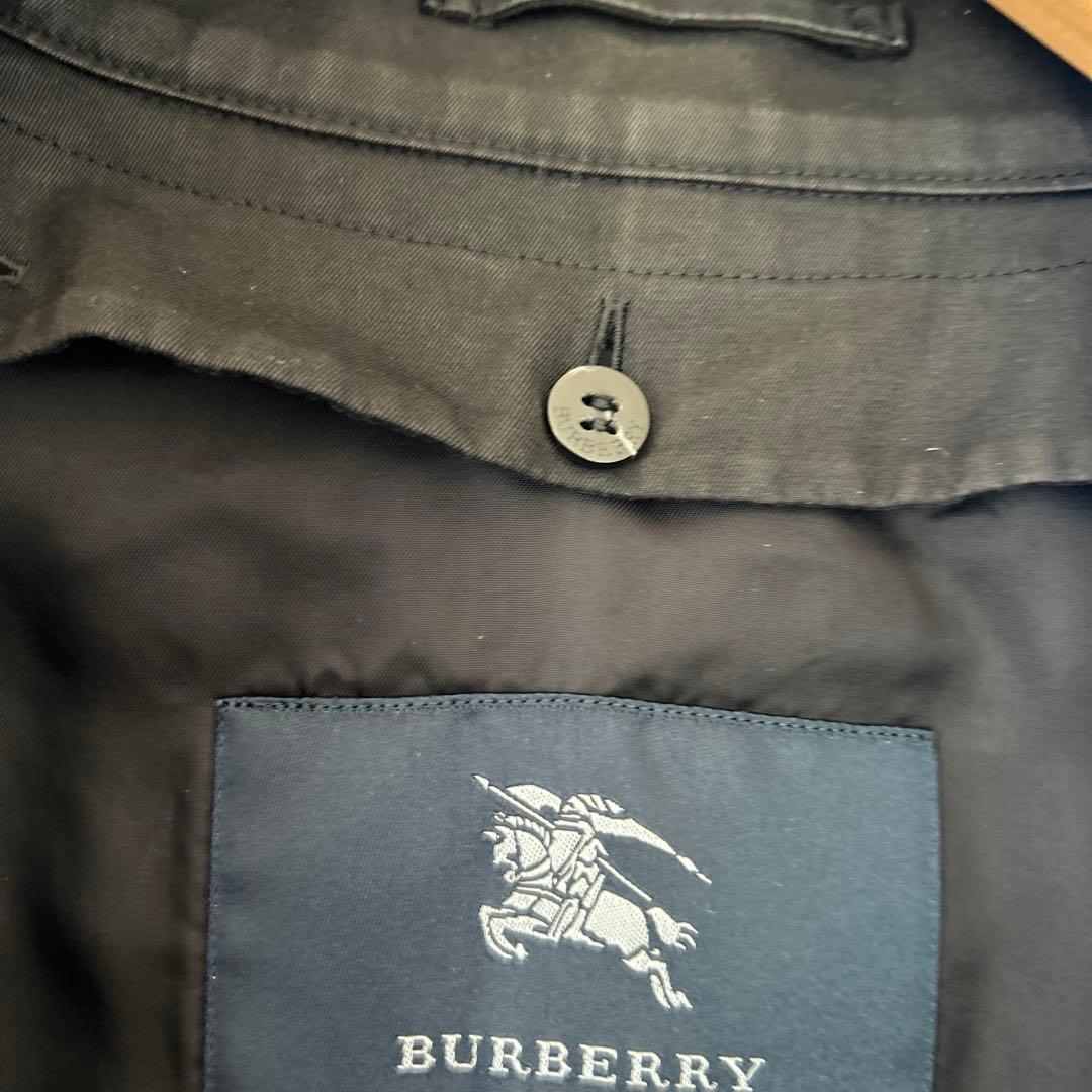 BURBERRY ブラック トレンチコート 34