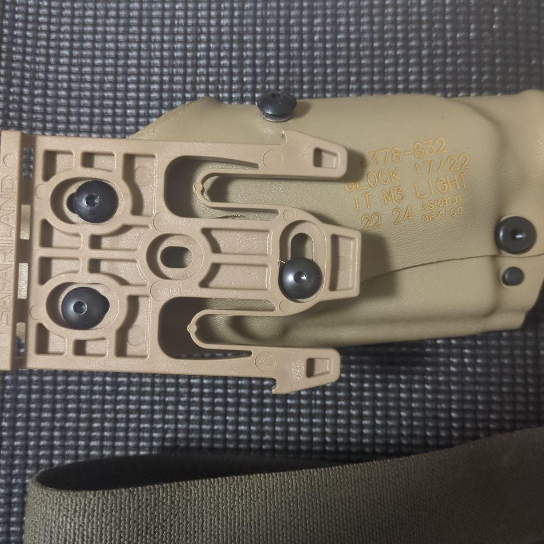 サファリランド　glock 17 22用ホルスターセット