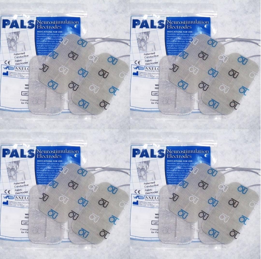 EMS用 粘着パッド アクセルガード　Ｌサイズ（5cm×9cm）×４袋セット