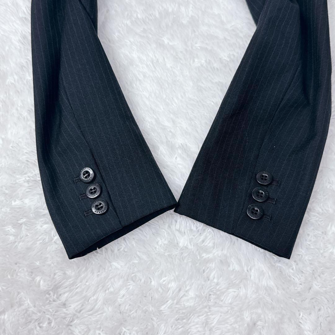 【美品】BURBERRY LONDON 男の子 セレモニースーツ 黒 卒園式