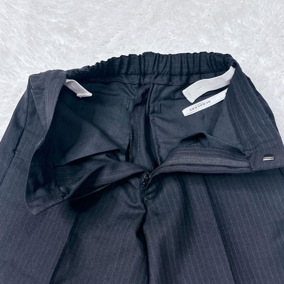 【美品】BURBERRY LONDON 男の子 セレモニースーツ 黒 卒園式