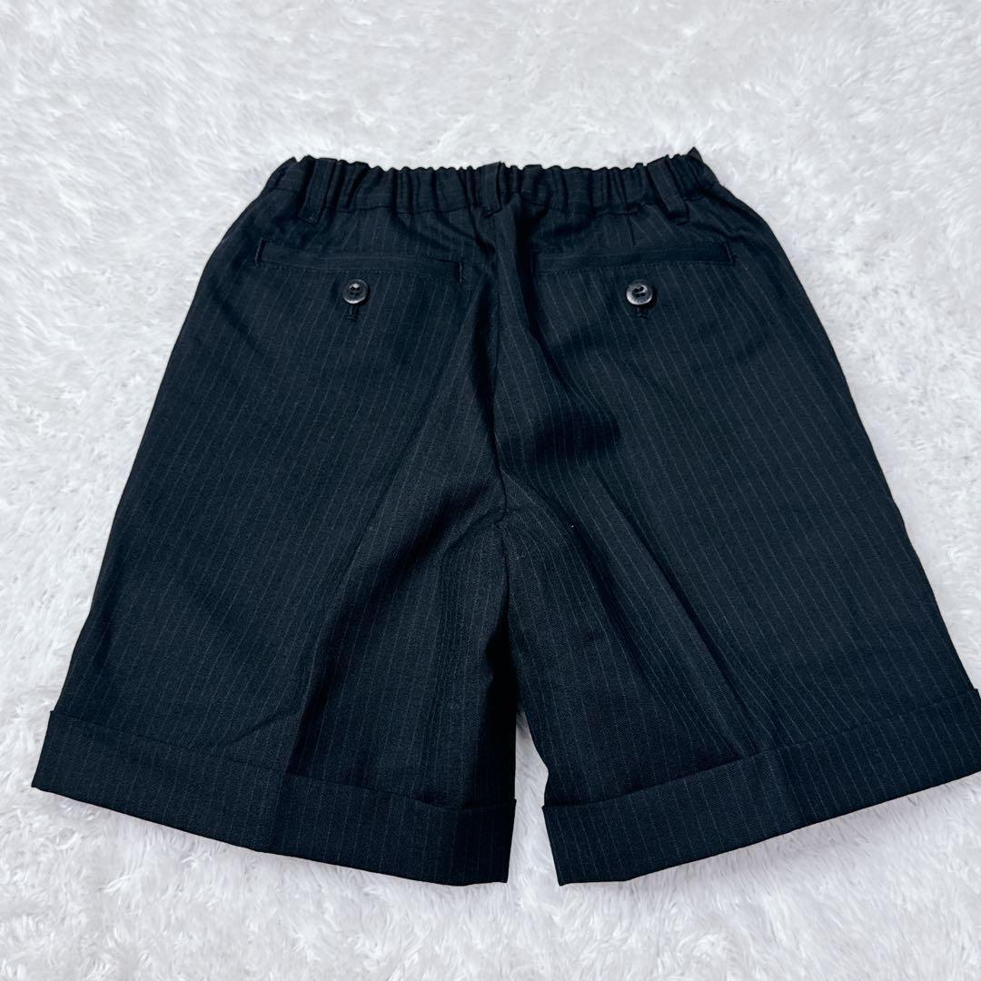 【美品】BURBERRY LONDON 男の子 セレモニースーツ 黒 卒園式