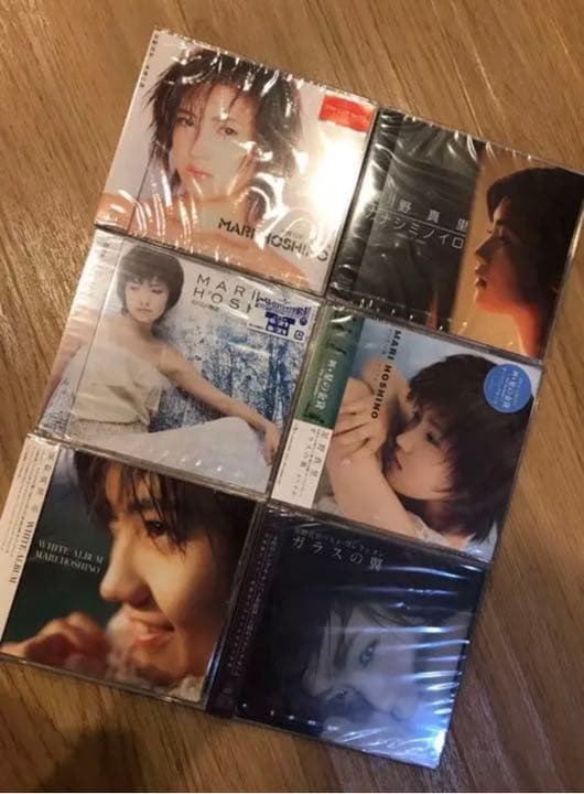 新品未開封 星野真里 BEST ガラスの翼 含む 全CD6枚