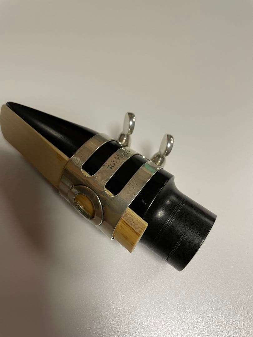 ウッドストーンAサックスリガチャー　スターリングシルバーM