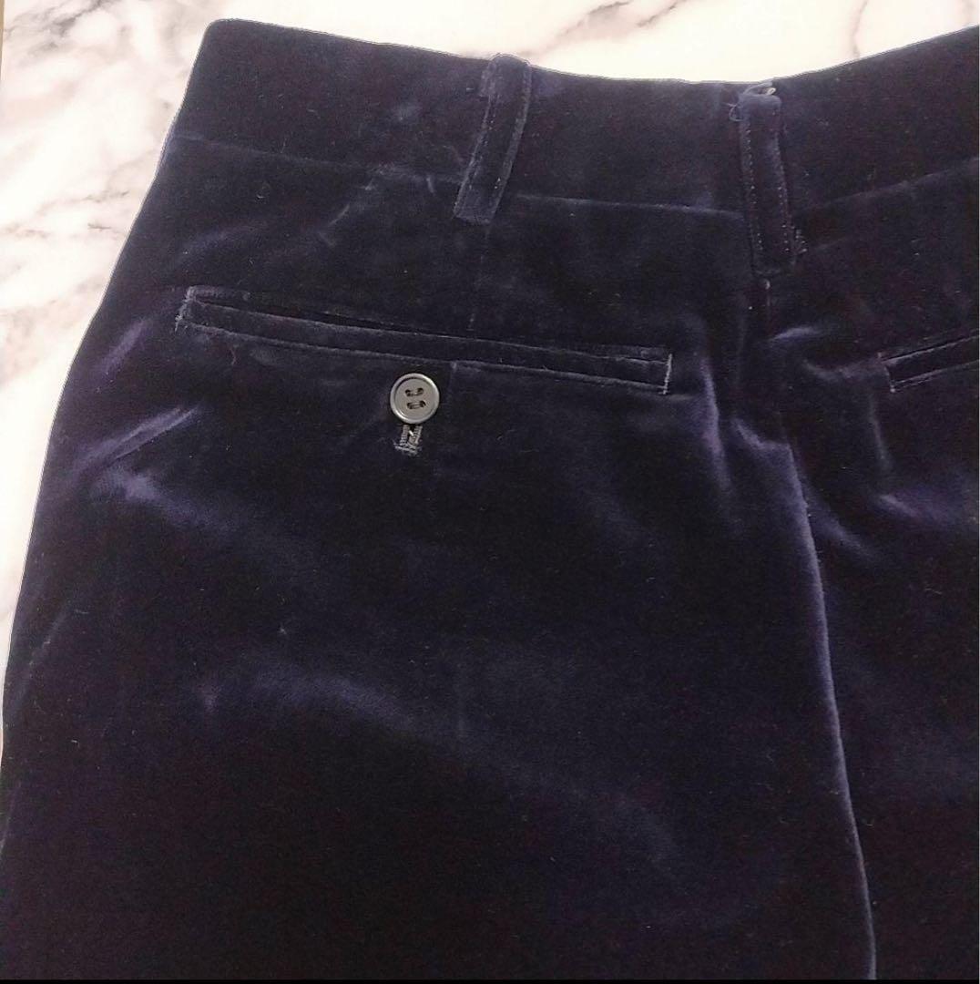 D'URBAN ベルベット セットアップ ネイビー