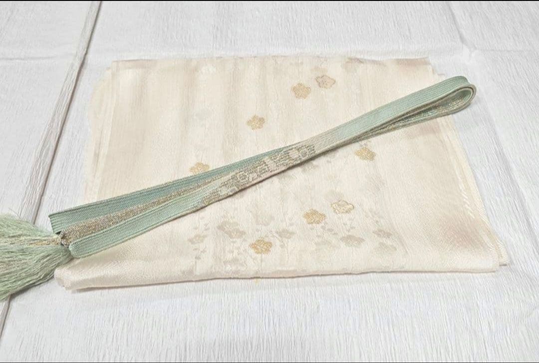 再販◯淡色◯ペールオレンジ訪問着4点セット