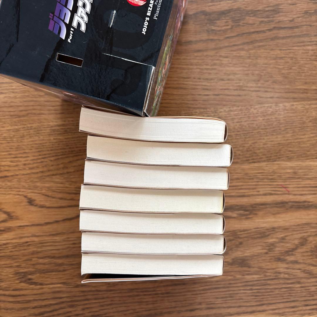 ジョジョの奇妙な冒険 第1・2・4・5・6部全巻セット ボックス付き