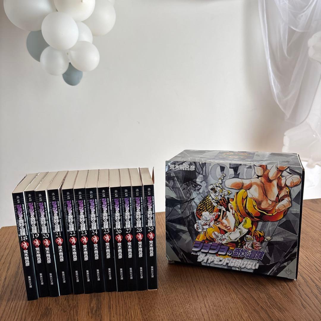 ジョジョの奇妙な冒険 第1・2・4・5・6部全巻セット ボックス付き