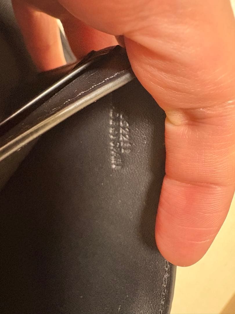 LOEWE 三つ折り財布 グレー