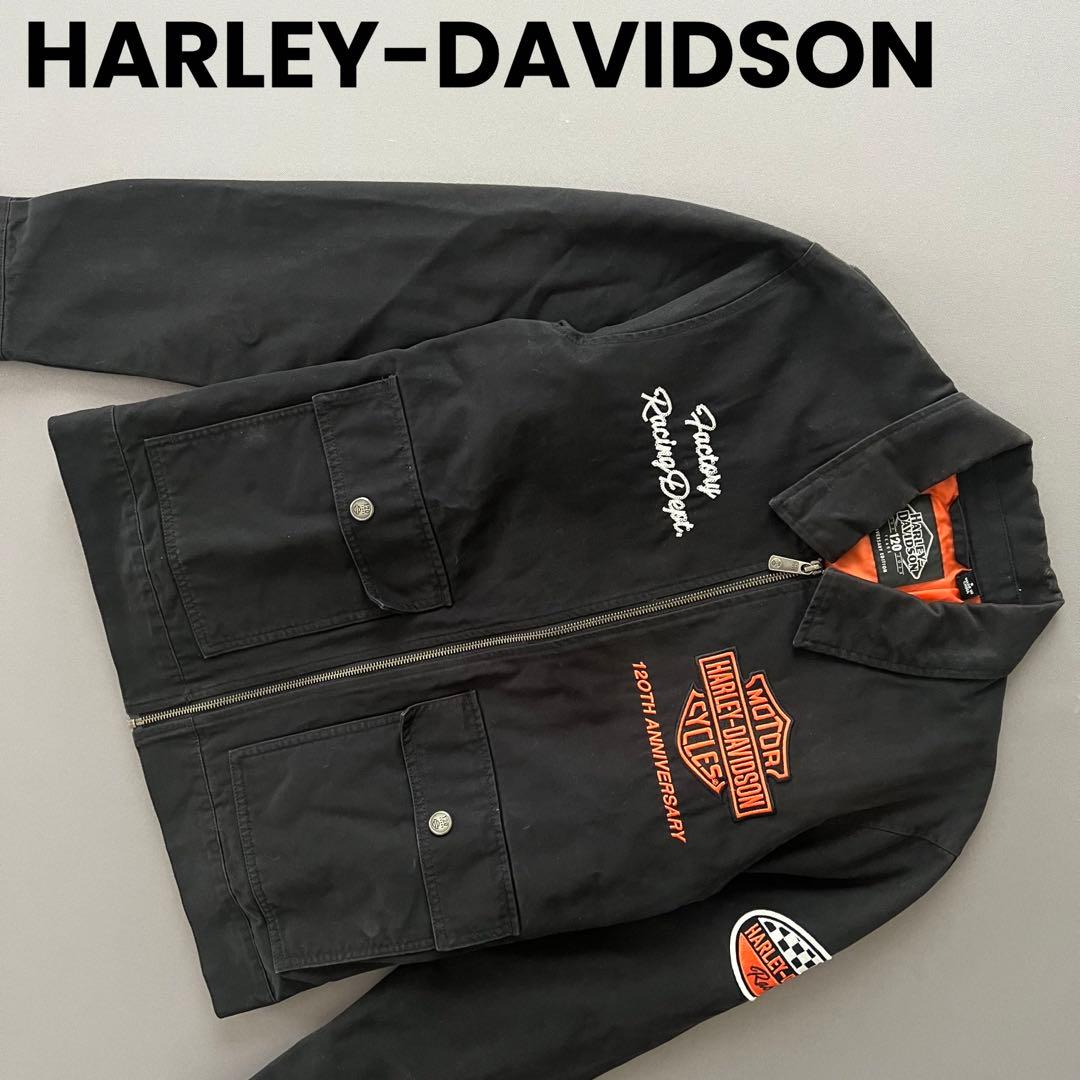 HARLEY-DAVIDSON ハーレーダビットソン　ジャケット　メンズ　ロゴ