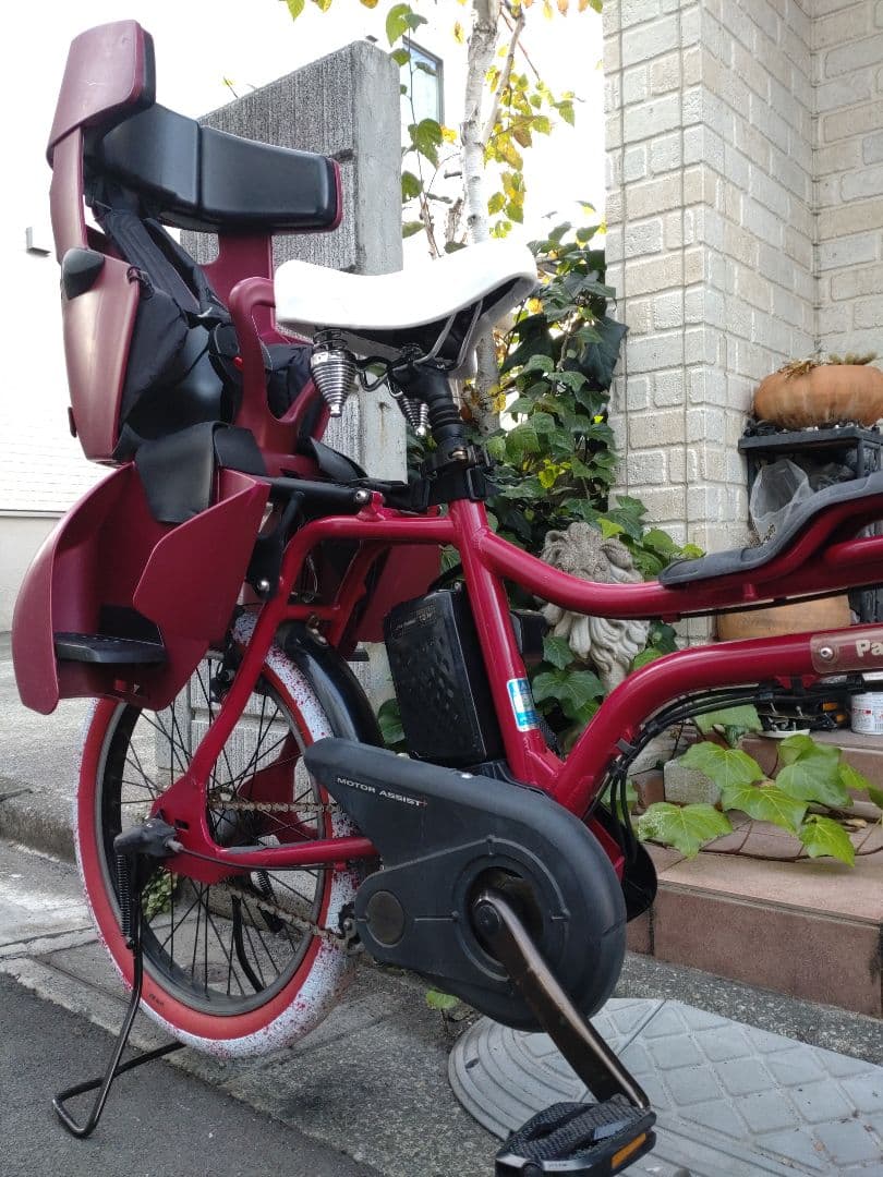 配送可★直接引渡可★カスタム【パナソニックＥＺ】電動アシスト自転車/２人乗子供乗