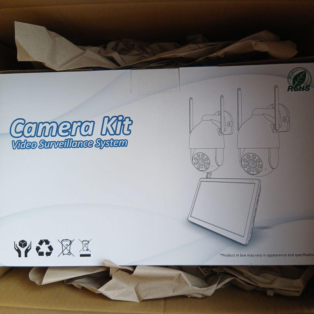 最安値★防犯カメラ 監視カメラ モニター付き 2台セット ★新品未使用