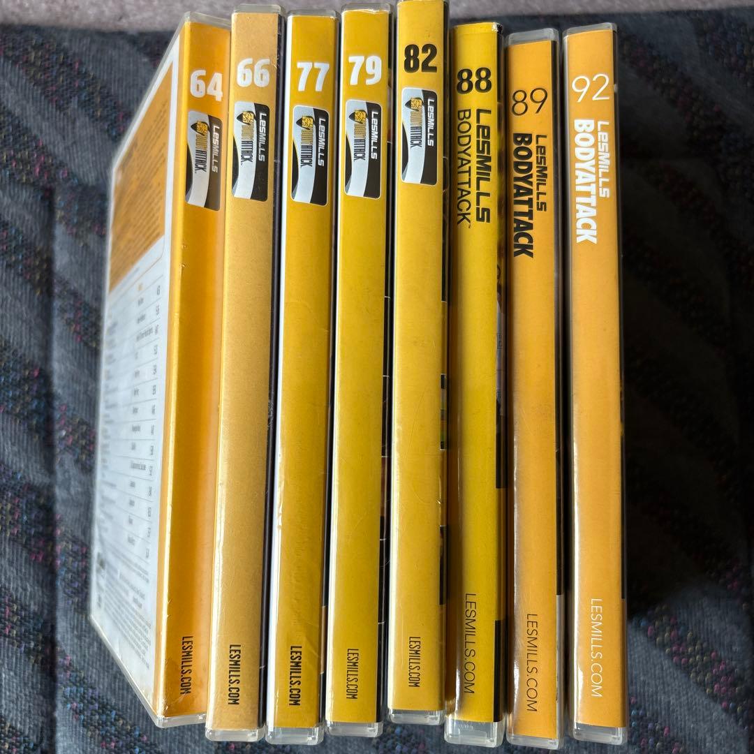 レズミルズ　ボディアタック　64から92